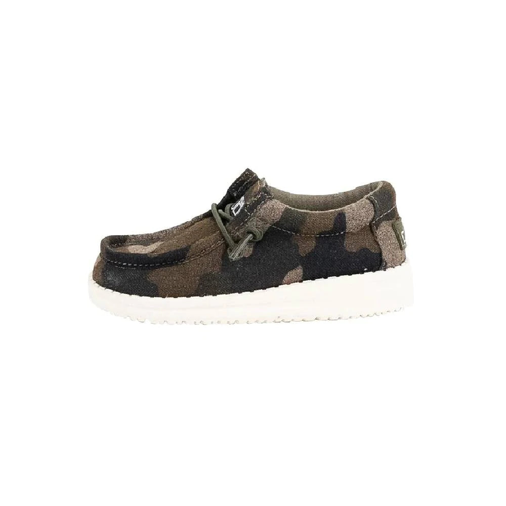 Hey Dude Wally Toddler Linen Camo