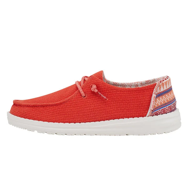 Hey Dude Wendy Aztec Red