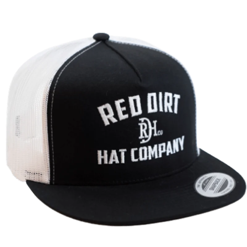 Red Dirt White Direct Stitch Cap