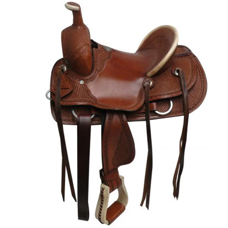 Double T Youth Hard Seat Saddle